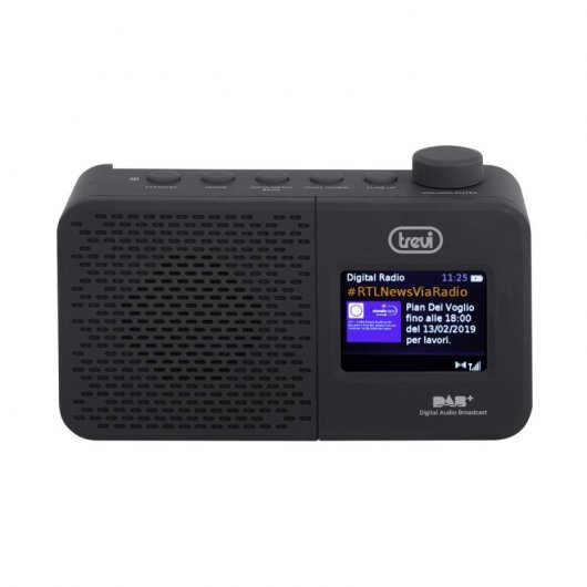 Trevi DAB 795 R Radio FM/DAB+ con Pantalla 2.4"