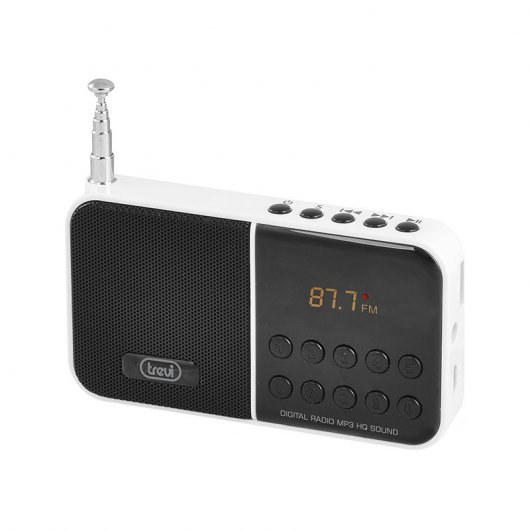 Trevi DR 740 SD Radio FM/MP3 Blanca