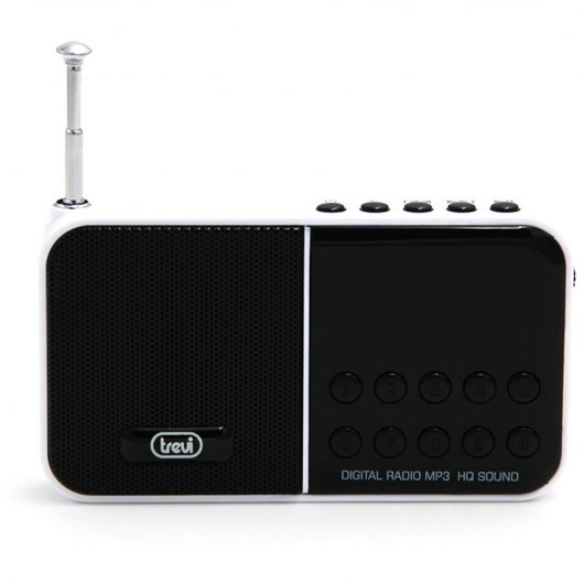 Trevi DR 740 SD Radio FM/MP3 Blanca