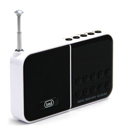 Trevi DR 740 SD Radio FM/MP3 Blanca