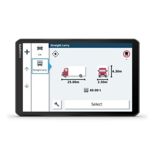 Garmin Dezl LGV700 MT-S 7" Navegador GPS para Camiones Mapas de Europa y Tráfico