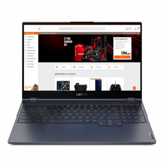 Lenovo Legion 7 15IMH05 Intel Core i7-10750H/16GB/512GB SSD/RTX 2080 Super/15.6"