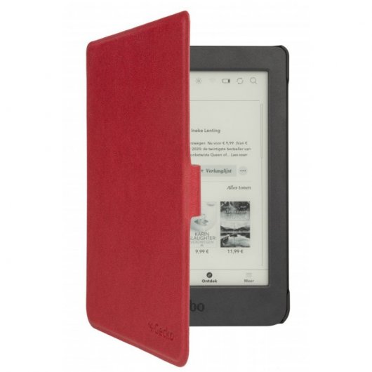 Gecko Easy-Click 2.0 Cover Roja para Kobo Nia 6" (2020)