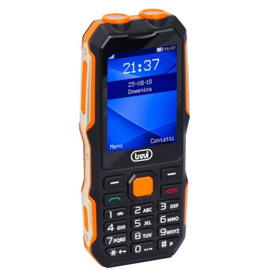 Trevi Forte 70 Téléphone robuste Noir/Orange Gratuit