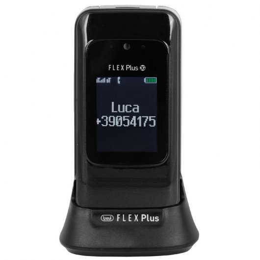 Trevi Flex Plus 100 3G Teléfono para Mayores Negro Libre