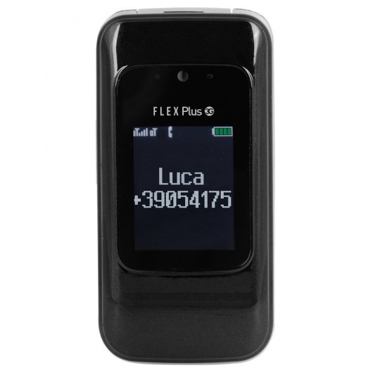 Trevi Flex Plus 100 3G Teléfono para Mayores Negro Libre