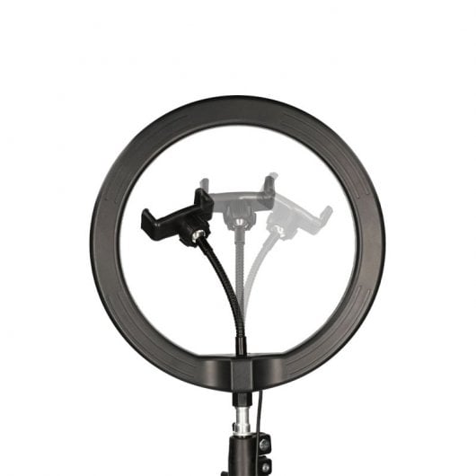 Ksix Kit Studio Live Max Anel LED com Base Tripé 1.60cm para Smartphone