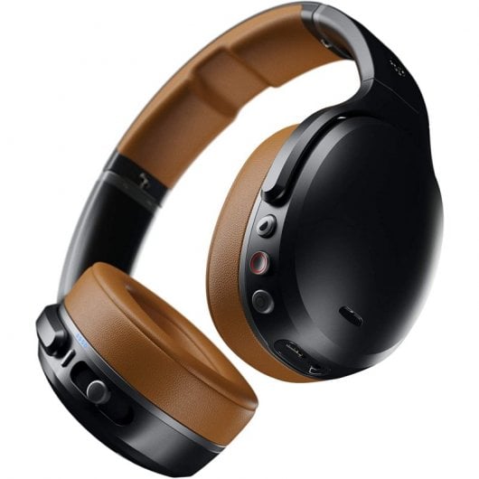Skullcandy Crusher ANC Auriculares Sem Fios com Cancelamento de Ruído Preto/Bronze