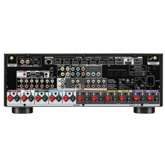 Denon AVC-X3700H Amplificador Audio-Video 9.2 8K