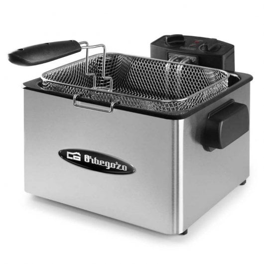 Orbegozo FDR 55 Freidora 4.5L 2180W Acero Inoxidable