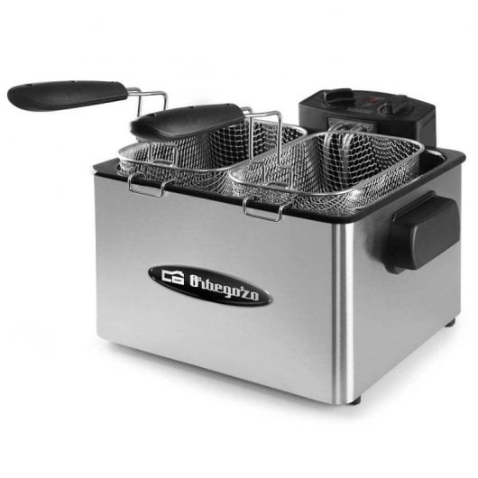 Orbegozo FDR 55 Freidora 4.5L 2180W Acero Inoxidable