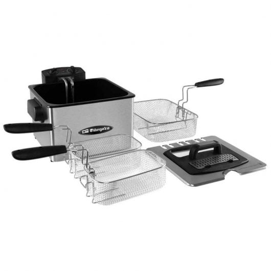 Orbegozo FDR 55 Freidora 4.5L 2180W Acero Inoxidable