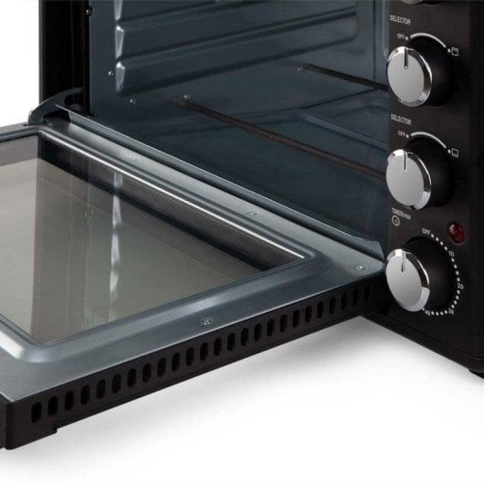Mini Forno Orbegozo HO 455 Limpeza Manual 45L 2000W Temporizador Preto
