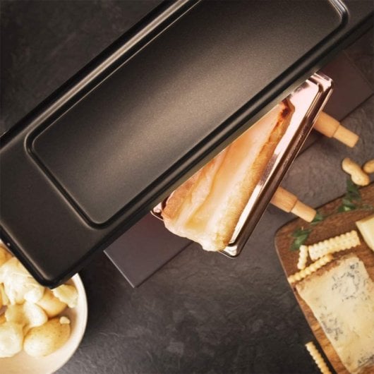 Cecotec Cheese&Grill 6000 Raclette Nera con Griglia 600W