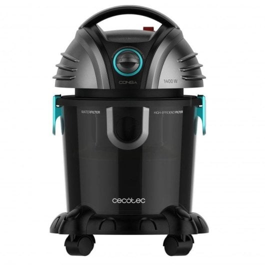 Cecotec Conga Wet&Dry TotalClean Aspirador de Sólidos y Líquidos 1400W