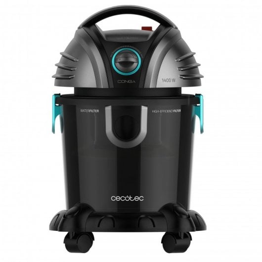 Cecotec Conga Wet&Dry TotalClean Aspirador de Sólidos y Líquidos 1400W
