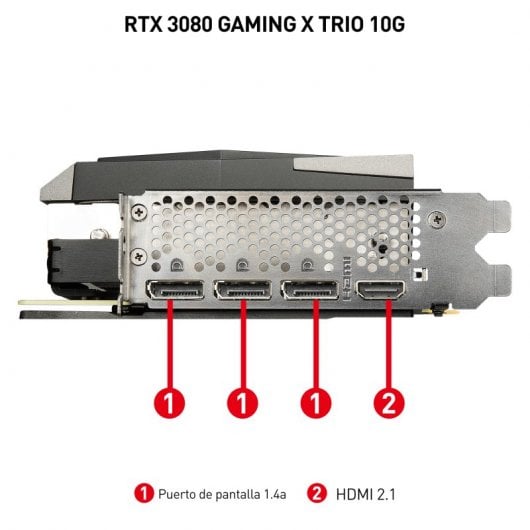 MSI GeForce RTX 3080 GAMING X TRIO 10GB GDDR6X