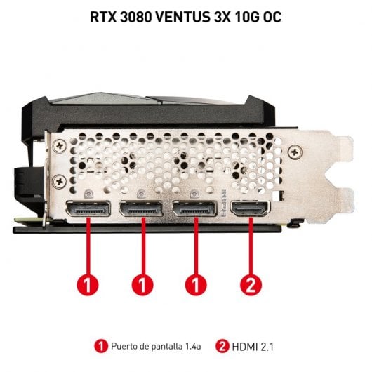 MSI GeForce RTX 3080 VENTUS 3X OC 10GB GDDR6X
