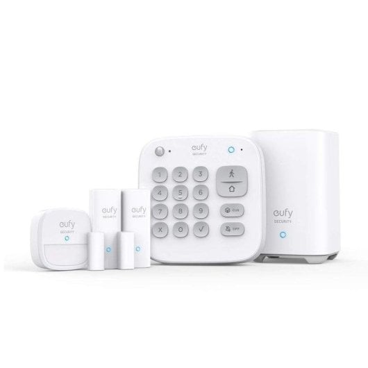 Alarme Eufy Smart Home Set Wi-Fi Sem fio Sensor Movimento Interior App