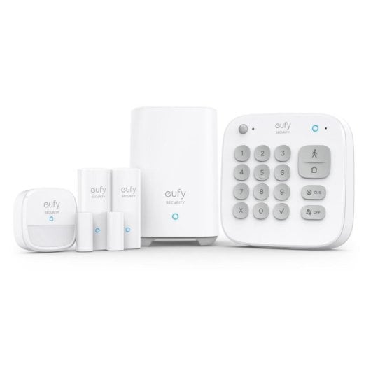 Alarme Eufy Smart Home Set Wi-Fi Sem fio Sensor Movimento Interior App
