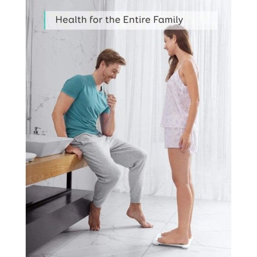 Eufy Smart Scale C1 Báscula de Baño Inteligente Blanca