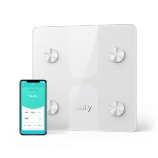 Eufy Smart Scale C1 Báscula de Baño Inteligente Blanca