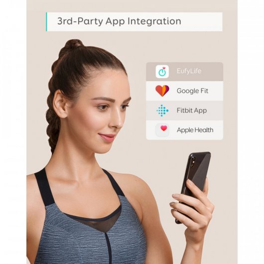 Eufy Smart Scale P1 Báscula de Baño Inteligente Negra
