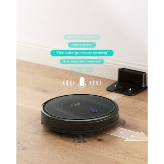 Eufy RoboVac G10 Hybrid Robot Aspirador Negro