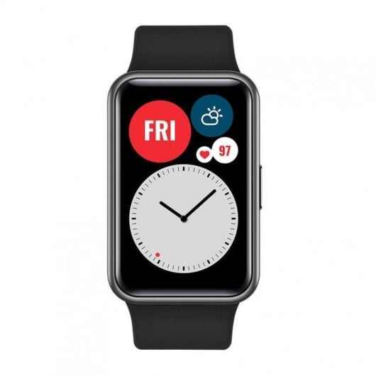 Huawei Watch Fit Active Bluetooth GPS 1.64" AMOLED Preto Resistência Água 5ATM SpO2