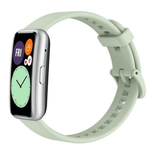 Huawei Watch Fit Active Bluetooth GPS 42mm AMOLED Vert Menthe Étanche 5ATM SpO2 Pulsomètre