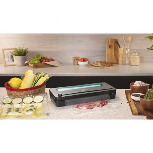 Cecotec SealVac 120 SteelCut Selador a Vácuo 120W