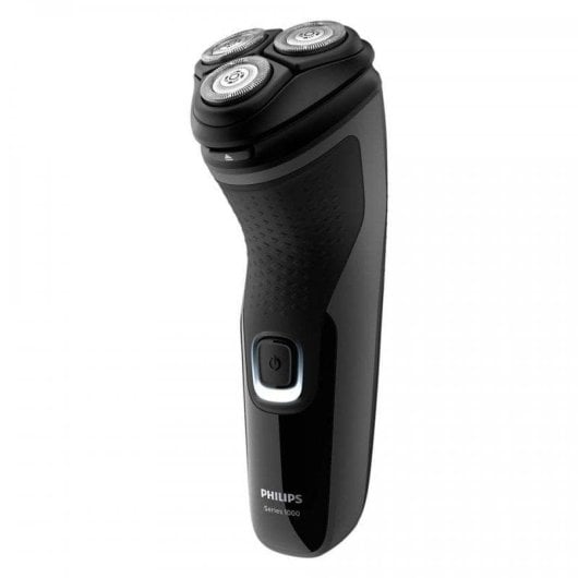 Máquina de Barbear Facial Philips Shaver Series 1000 S1231/41 Recarregável 40min A Seco 3 Cabeças Flexíveis