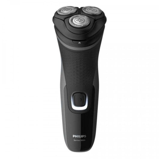 Máquina de Barbear Facial Philips Shaver Series 1000 S1231/41 Recarregável 40min A Seco 3 Cabeças Flexíveis