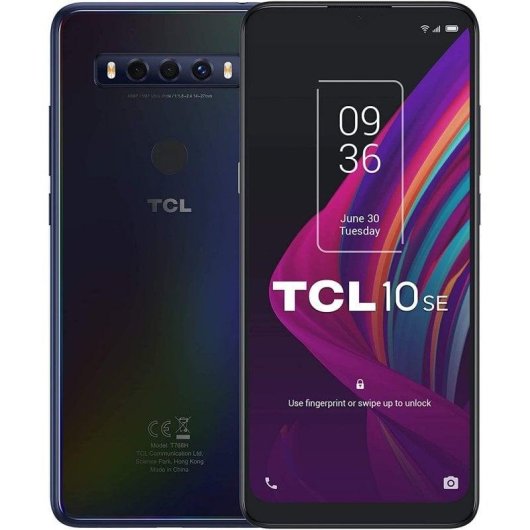 TCL 10 SE 4G 4GB 128GB 6.52" Polar Night Dual SIM Negro