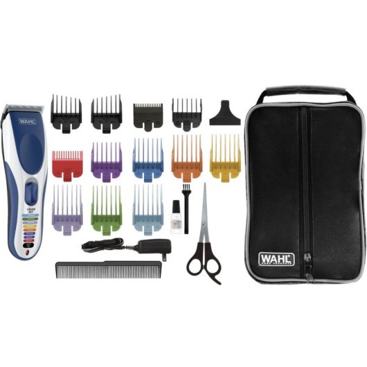 Profi Haarschneider Wahl Color Pro Cordless Kabellos 60min 9 Stufen 10 Aufsätze Einfache Reinigung