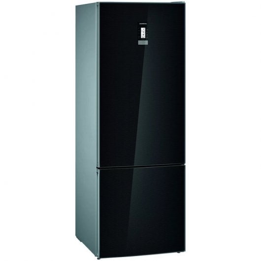 Siemens KG56FSBDA Frigorífico Combi D Cristal Negro