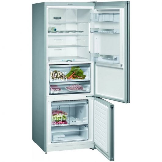 Siemens KG56FSBDA Frigorífico Combi D Cristal Negro