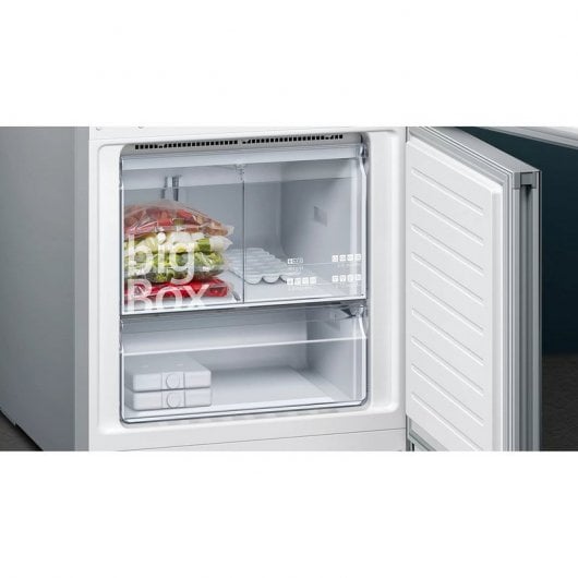 Siemens KG56FSBDA Frigorífico Combi D Cristal Negro