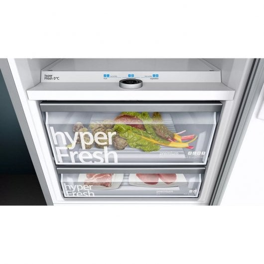 Siemens KG56FSBDA Frigorífico Combi D Cristal Negro