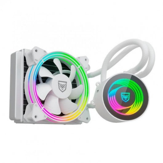 Kit di raffreddamento a liquido Nfortec Atria ARGB 120 mm bianco