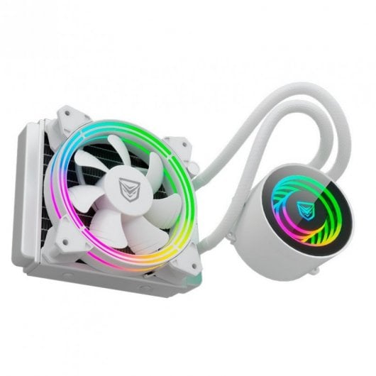 Kit di raffreddamento a liquido Nfortec Atria ARGB 120 mm bianco