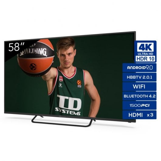 TD Systems K58DLX11US 58" LED UltraHD 4K