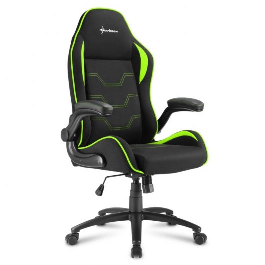 Sharkoon Elbrus 1 Cadeira Gaming Preta/Verde