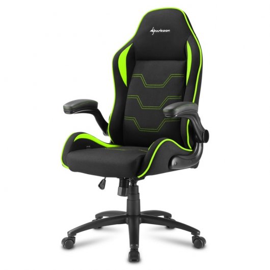 Sharkoon Elbrus 1 Cadeira Gaming Preta/Verde