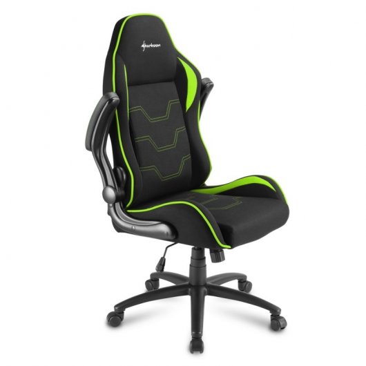 Sharkoon Elbrus 1 Cadeira Gaming Preta/Verde