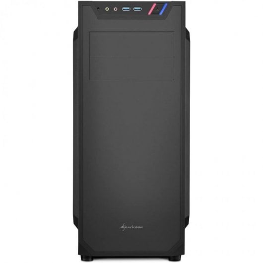 Sharkoon VS7 Window Tempered Glass USB 3.1 Schwarz