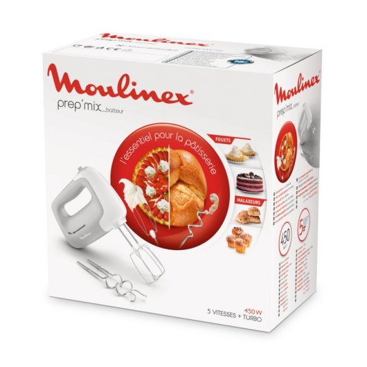 Mixeur Moulinex PrepMix HM450B10 Mixeur 450W