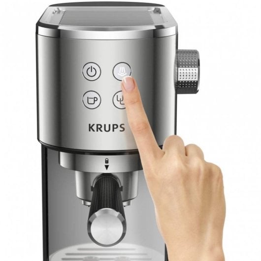 Krups Virtuoso XP442C11 Cafetera Espressso 15 Bares