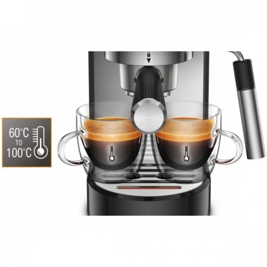 Krups Virtuoso XP442C11 Cafetera Espressso 15 Bares
