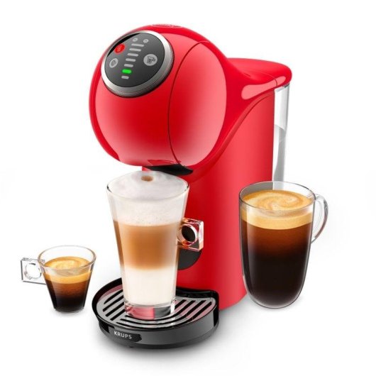 Caffettiera a Capsule Dolce Gusto Krups Genio S Plus 0,8 L 15 Bar Rossa